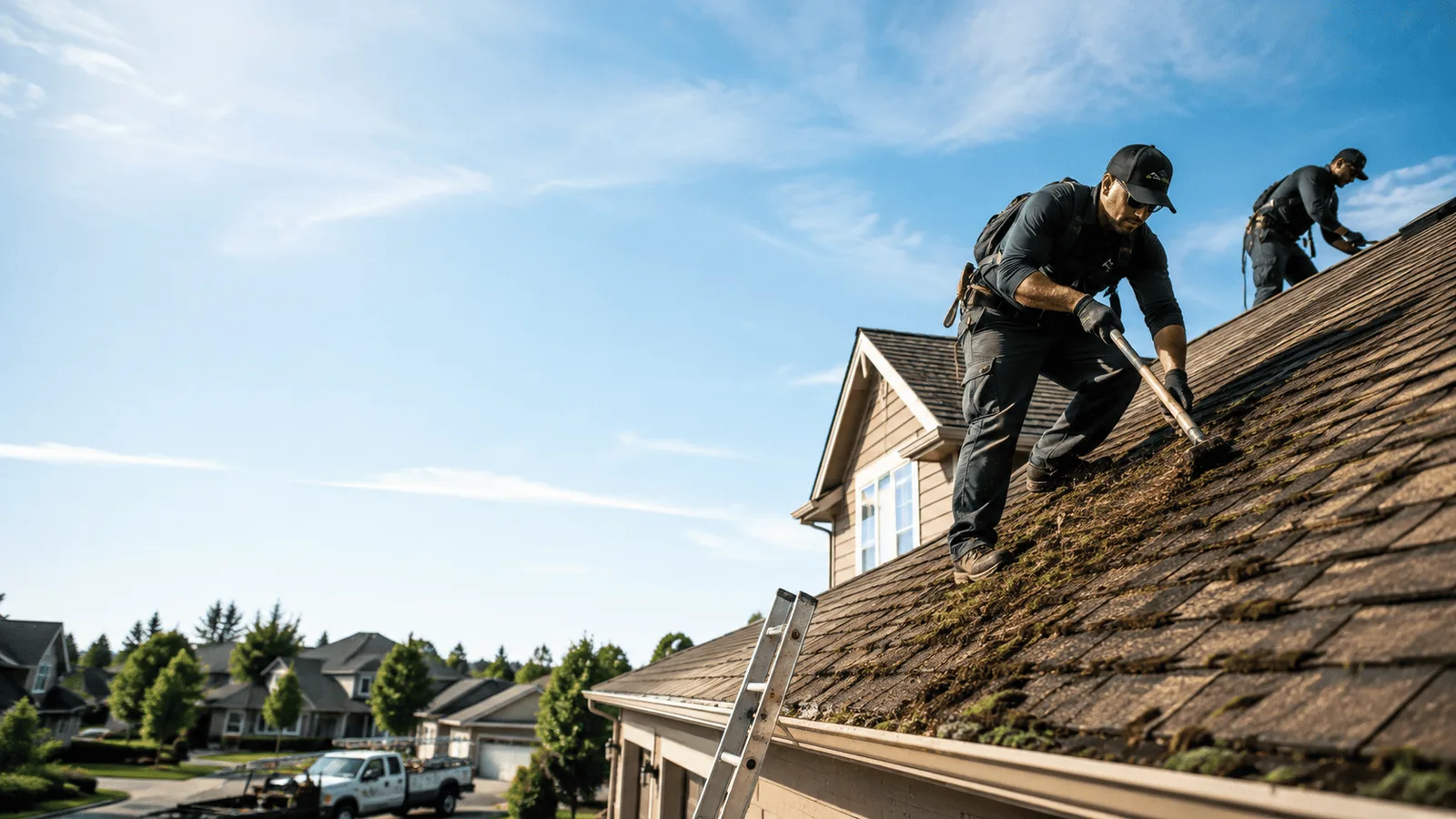 Roof Moss Removal in Forestville, WI near me